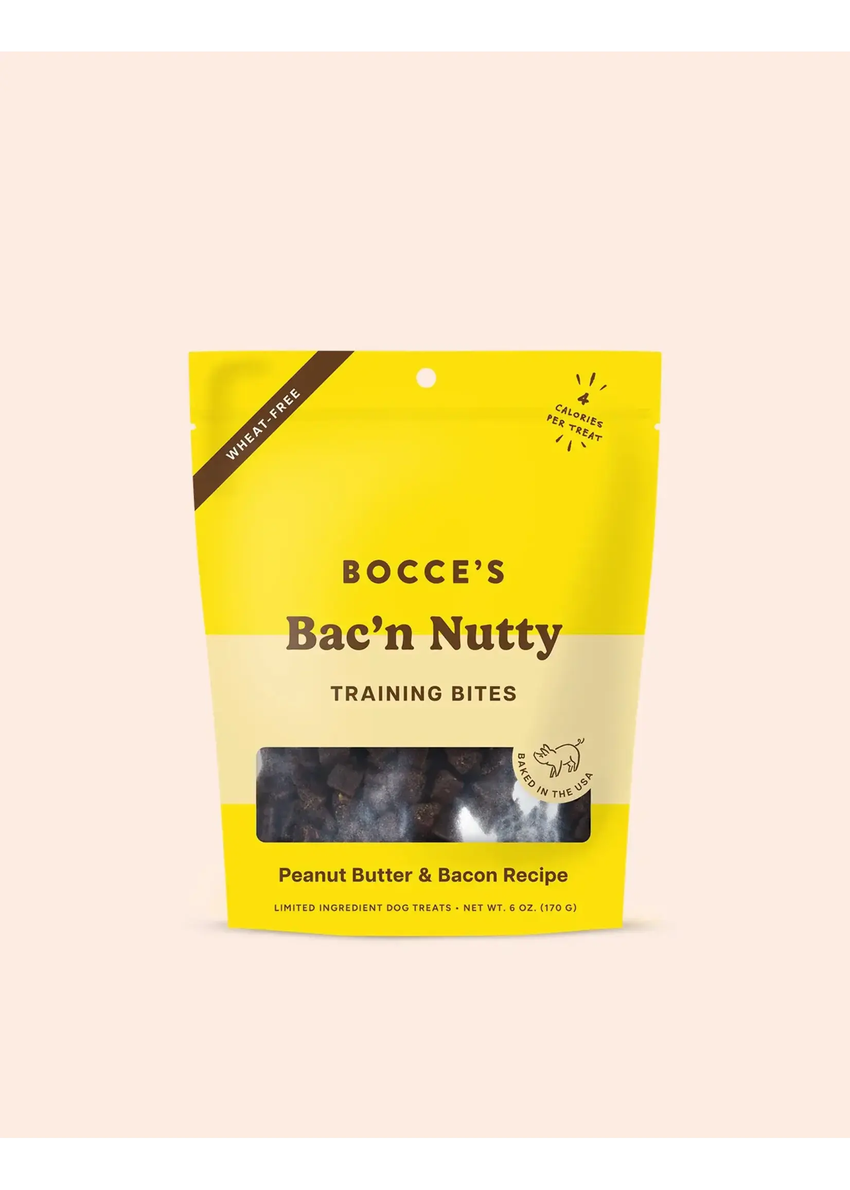 Bocce's Bakery Bocce's Bakery Dog Training Bites Bac'n Nutty - 6 oz