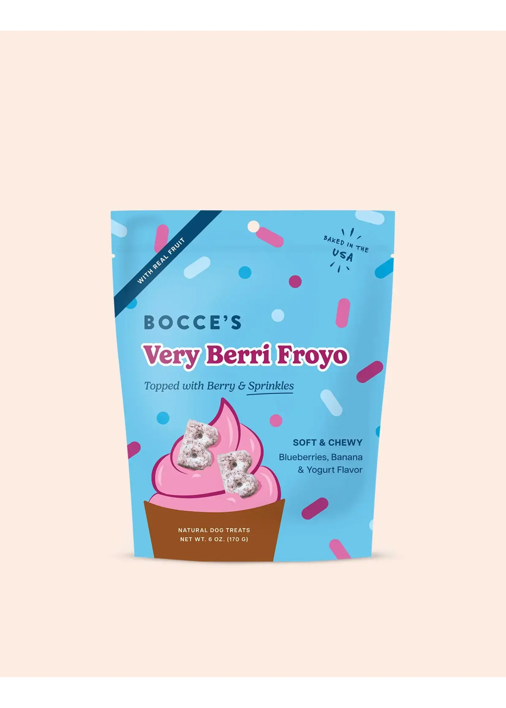 Bocce's Bakery Bocce's Bakery Dog Soft & Chewy Very Berri Froyo Treats - 6 oz