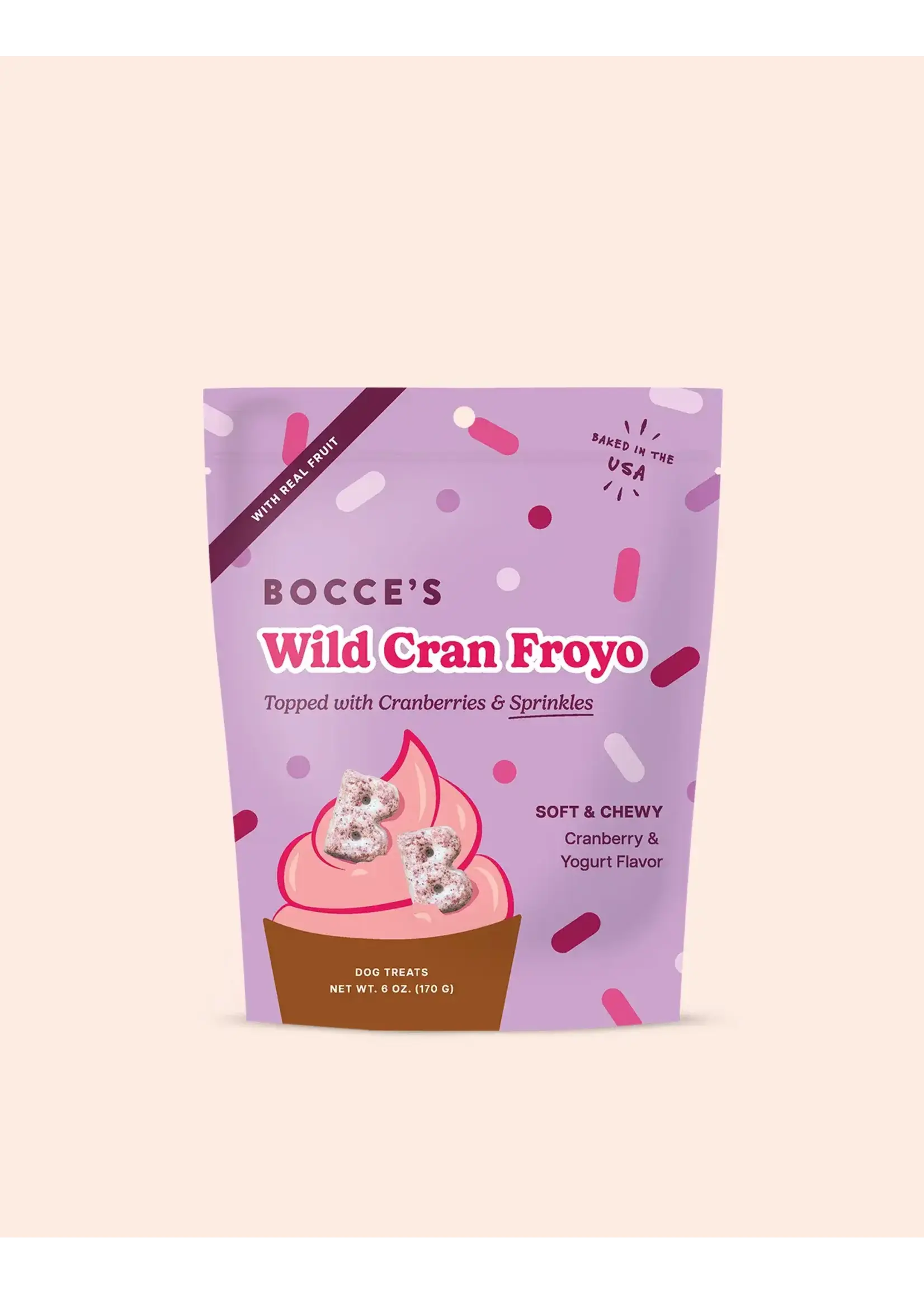 Bocce's Bakery Bocce's Bakery Dog Soft & Chewy Wild Cran Froyo Treats - 6 oz