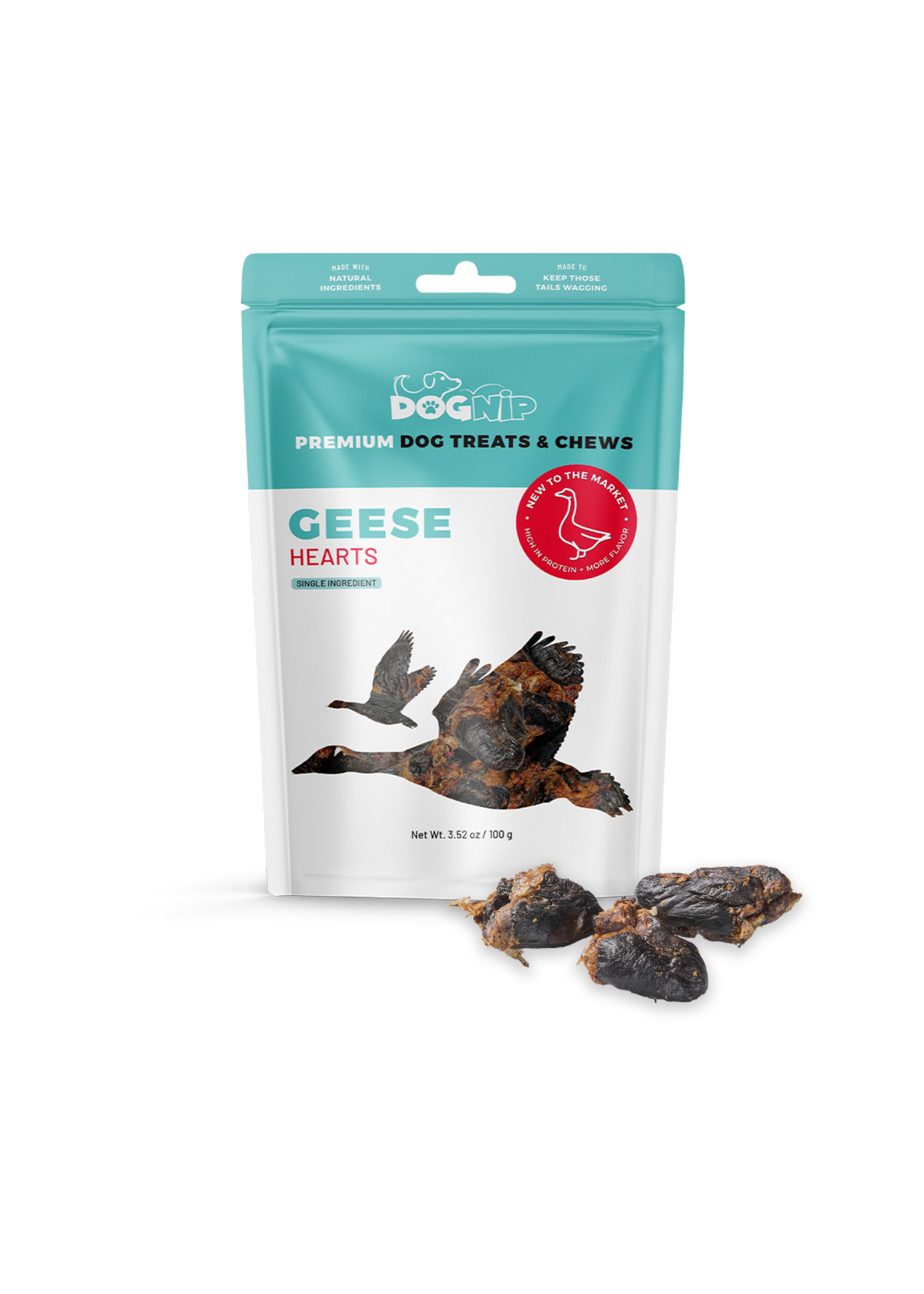 Dog Nip Dog Nip Geese Hearts Dog Treats - 3.52 oz