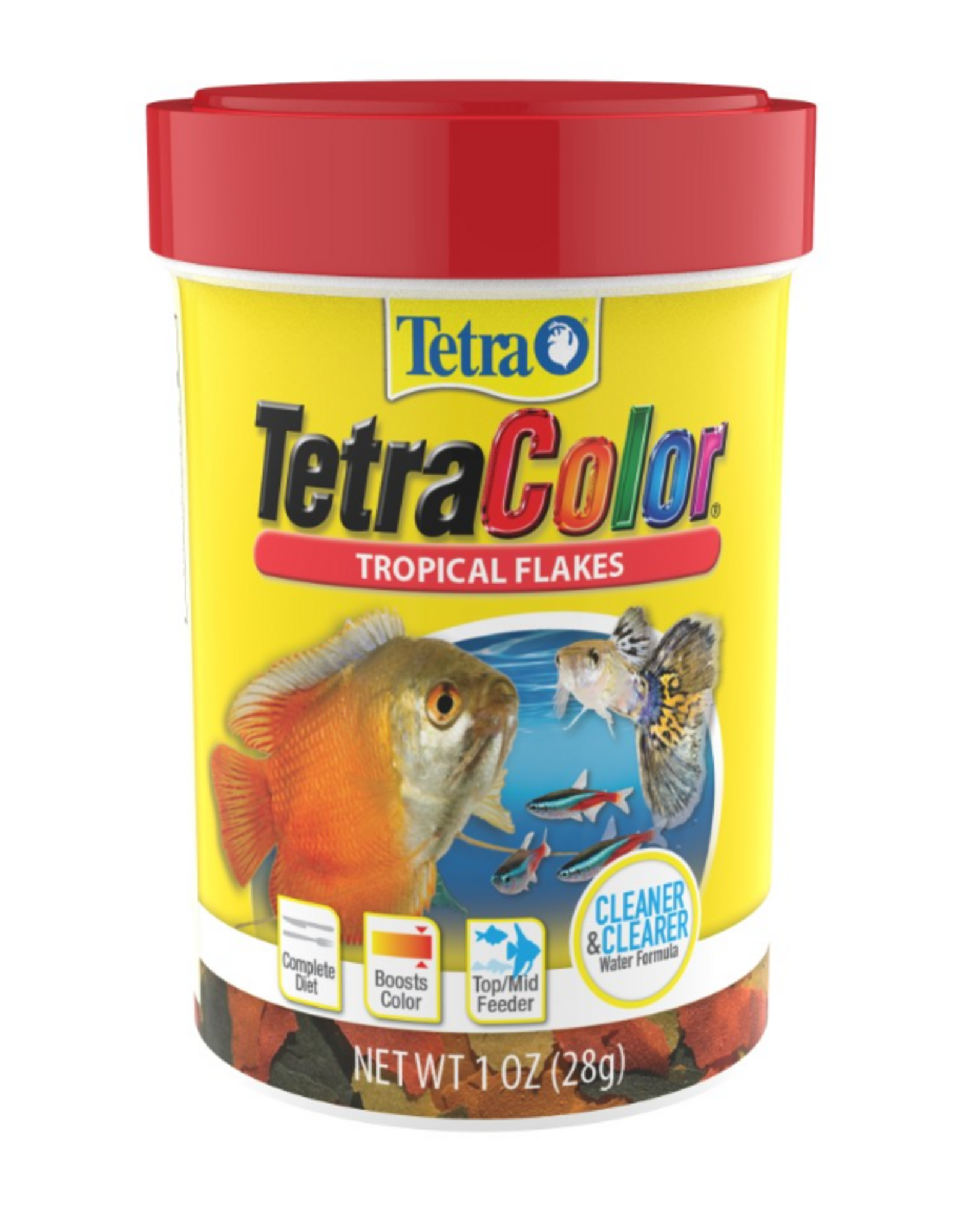 Tetra TetraColor  Tropical Flakes 1 oz