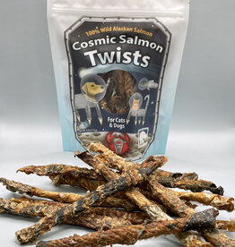 Happy Claws Lucky Paws Happy Claws Lucky Paws Cosmic Salmon Twists Dog Treats - 4.0 oz