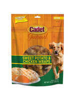 Cadet Gourmet Sweet Potato & Chicken Wraps Dog Treats - 28 oz