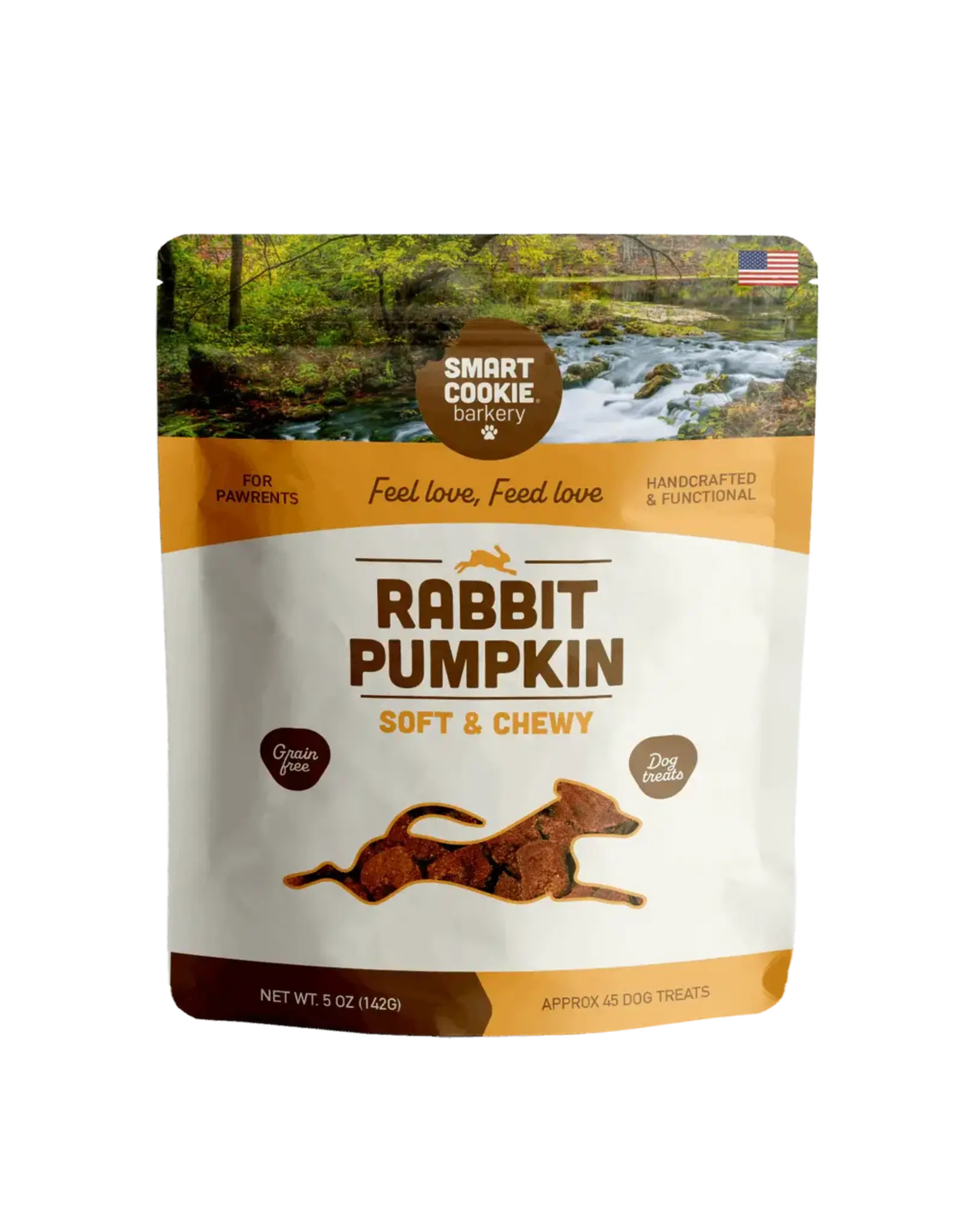 Smart Cookie Dog Treats Rabbit & Pumpkin 5 oz.
