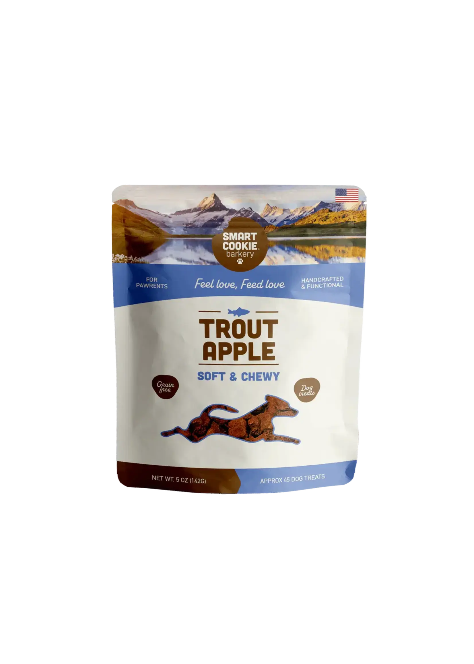 Smart Cookie Dog Treats Trout & Apple - 5 oz.