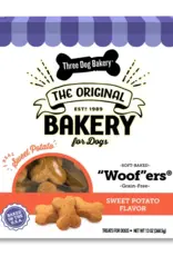 Three Dog Bakery Three Dog Bakery Soft Baked Woofers Sweet Potato Dog Treats - 13 oz