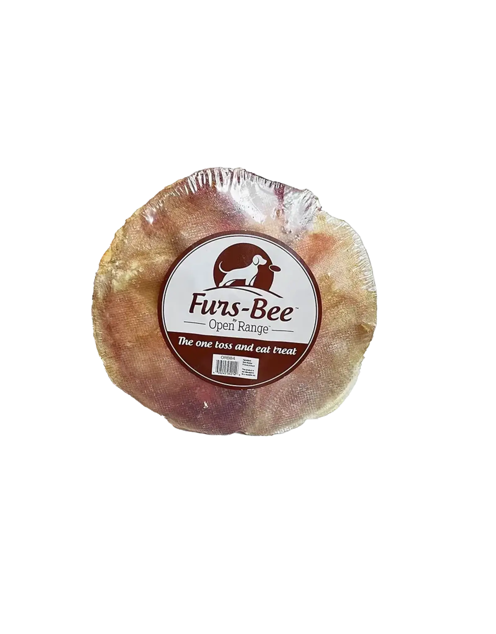 Home Range Natural Dog Treats - Furs-Bee Beef Bladder Disc (15)