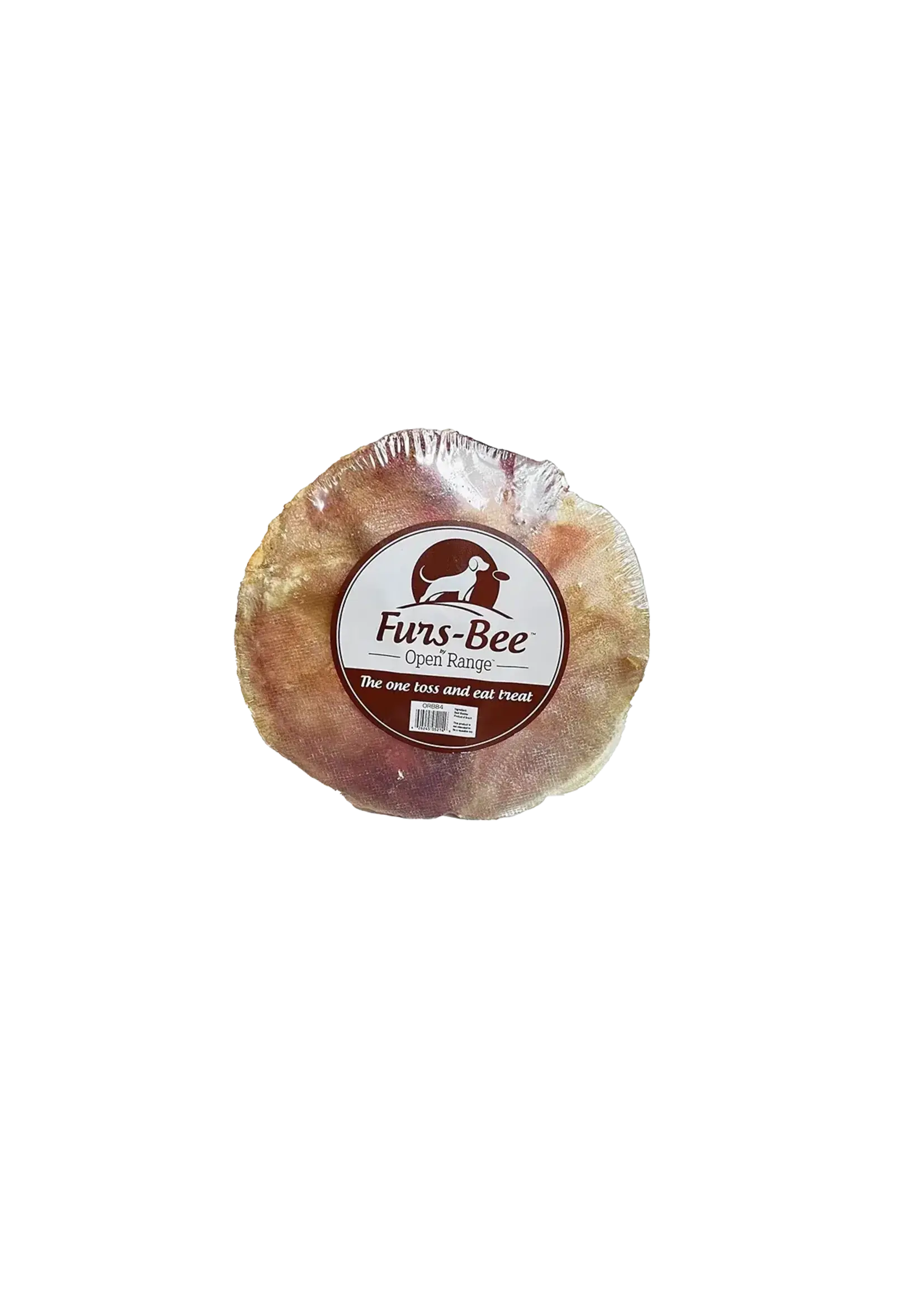 Home Range Natural Dog Treats - Furs-Bee Beef Bladder Disc (15)