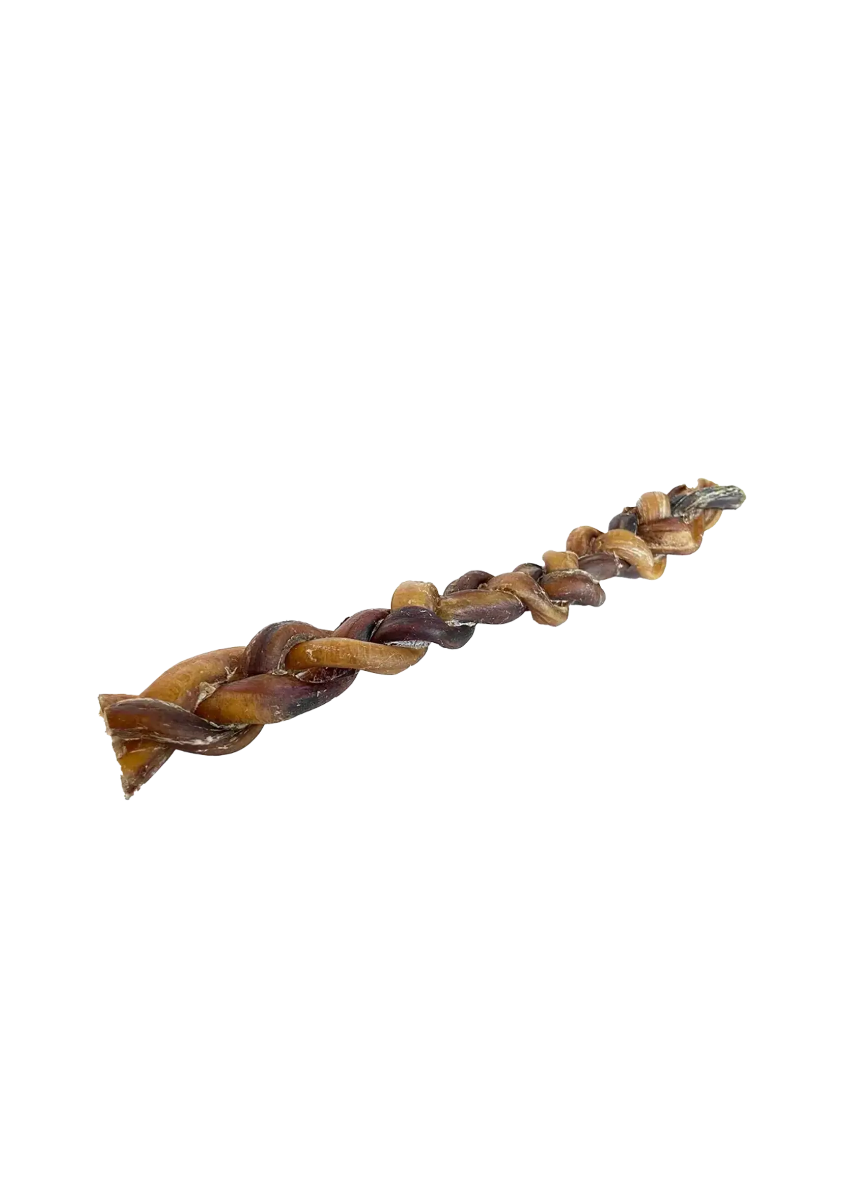 Home Range Natural Dog Treats - Water Buffalo Bully Braid 9-12" (30)