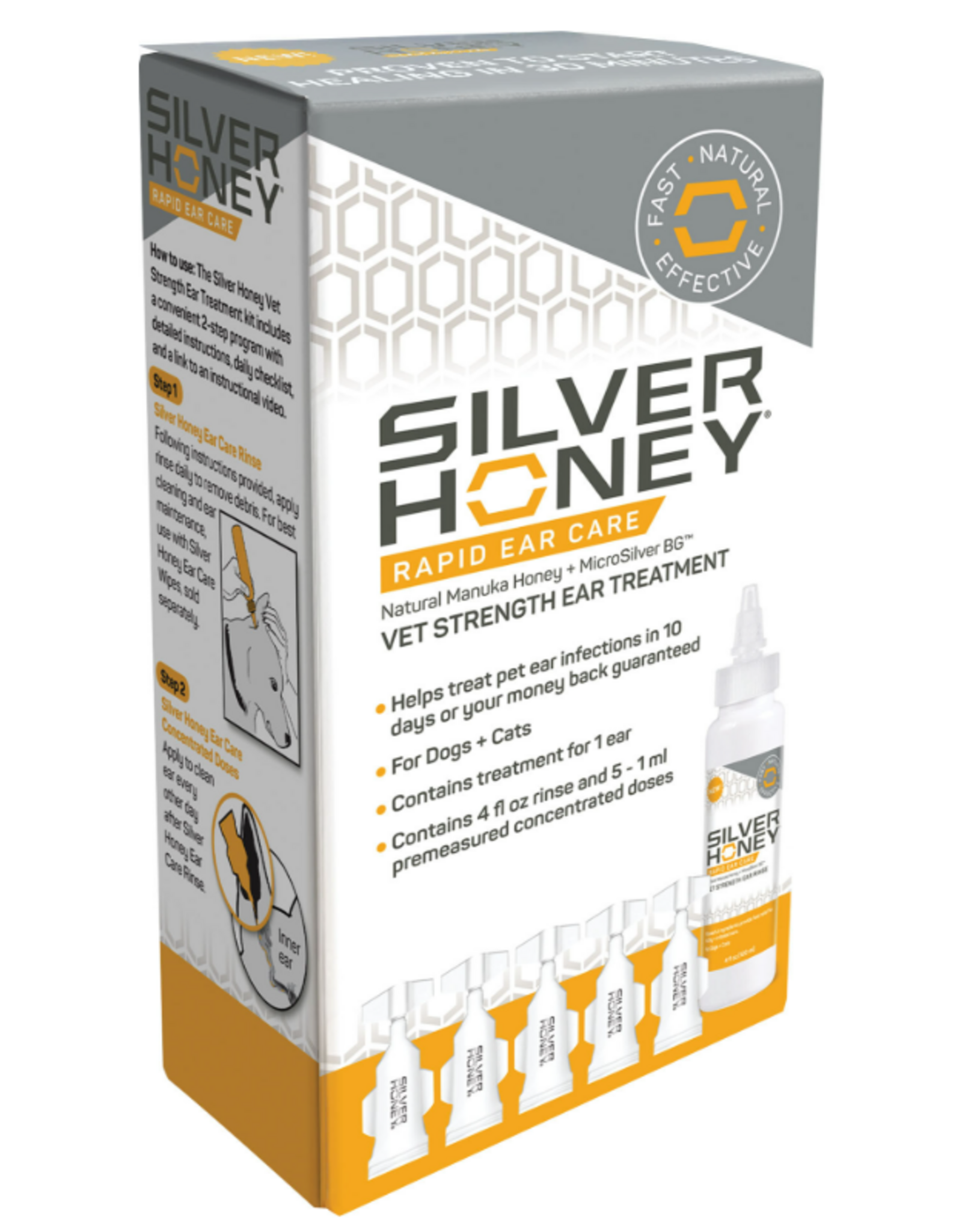 Silver Honey Silver Honey Rapid Ear Care Vet Ear Treatment Kit