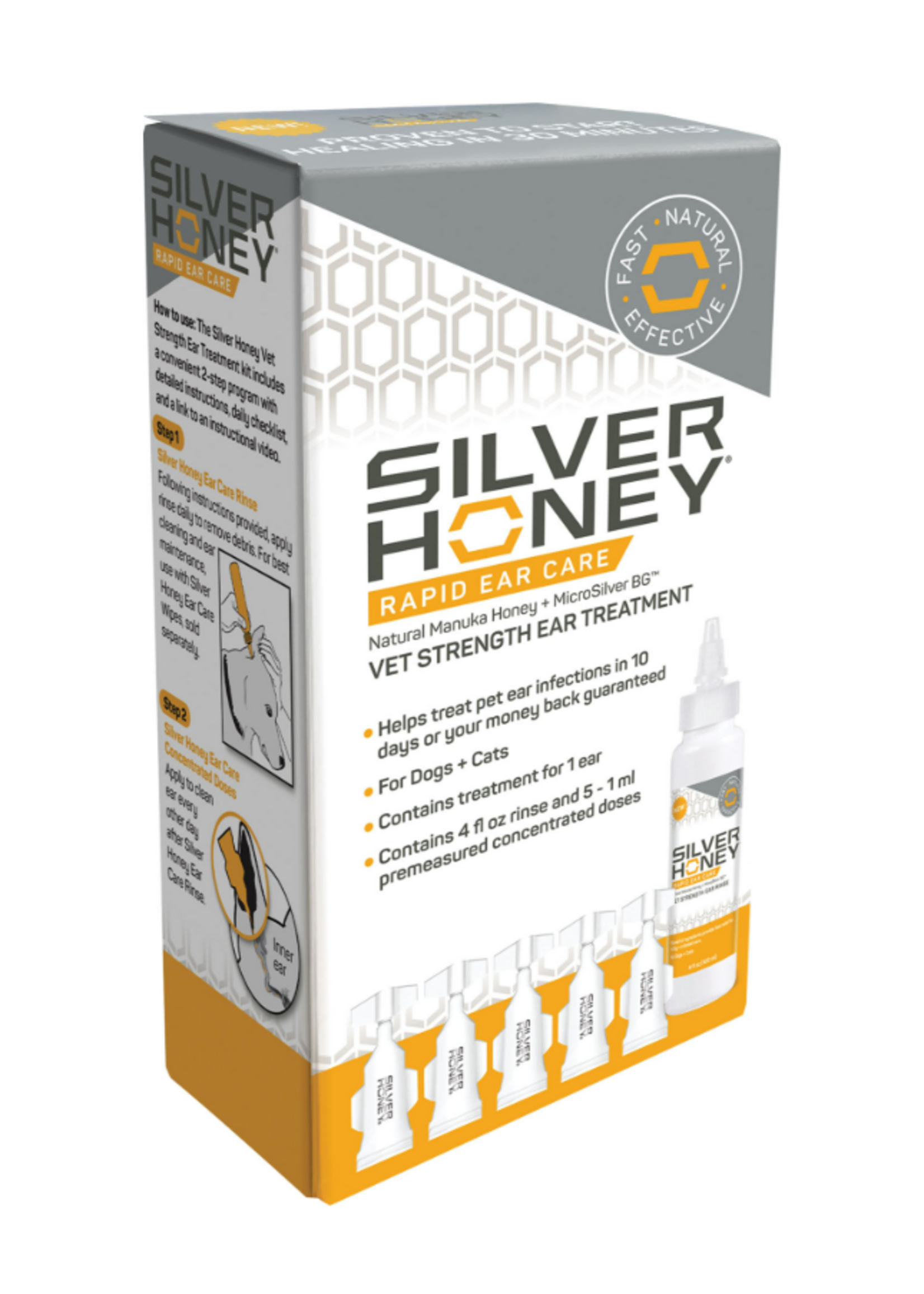 Silver Honey Silver Honey Rapid Ear Care Vet Ear Treatment Kit