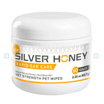 Silver Honey Silver Honey Rapid Ear Care Vet Strength Pet Wipes - 50 Count