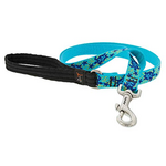 LupinePet LupinePet Dog Lead 3/4" Turtle Reef 6-Foot Padded Handle Leash