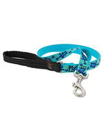 LupinePet LupinePet Dog Lead 3/4" Turtle Reef 6-Foot Padded Handle Leash