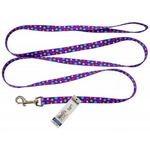Coastal Pet Products Coastal Pet Attire Styles Nylon Dog Leash Special Paw - 466SPW, 6' x 5/8"