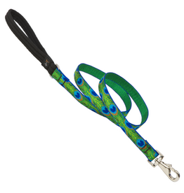 LupinePet LupinePet Lead 3/4" Tail Feathers 6-foot Padded Handle Leash