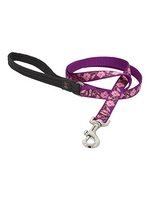 LupinePet LupinePet Dog Lead 3/4" Rose Garden 6-foot Padded Handle Leash