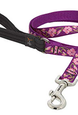 LupinePet Lupinepet Lead 3/4" Rose Garden 6-foot Padded Handle Leash