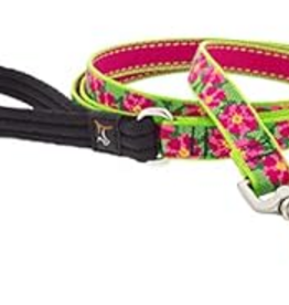 LupinePet Lupinepet Lead 3/4" Petunia 6-foot Padded Handle Leash