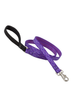 LupinePet LupinePet Dog Lead 3/4" Jelly Roll 6-foot Padded Handle Leash