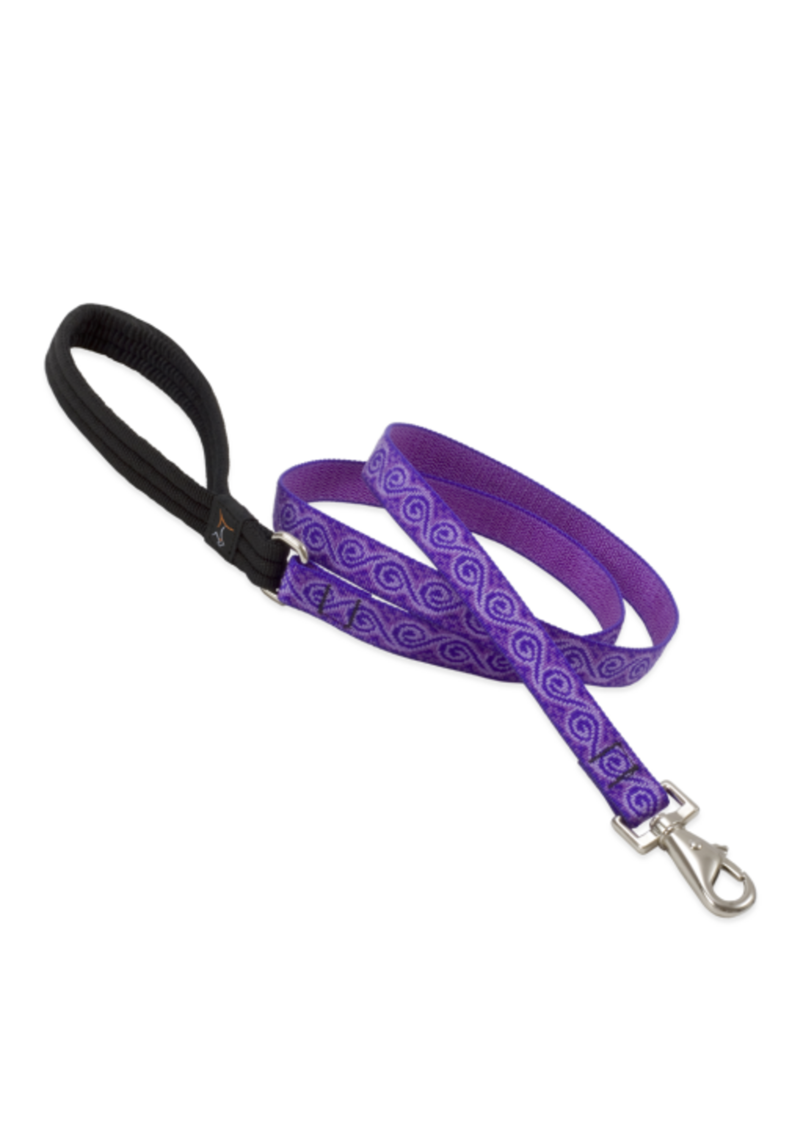 LupinePet LupinePet Dog Lead 3/4" Jelly Roll 6-foot Padded Handle Leash