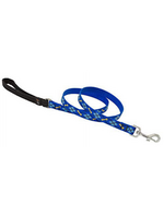 LupinePet LupinePet Dog Lead 3/4" Dapper Dog 6-foot Padded Handle Leash