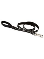 LupinePet LupinePet Dog Lead 3/4" Bling Bonz 6-foot Padded Handle Leash