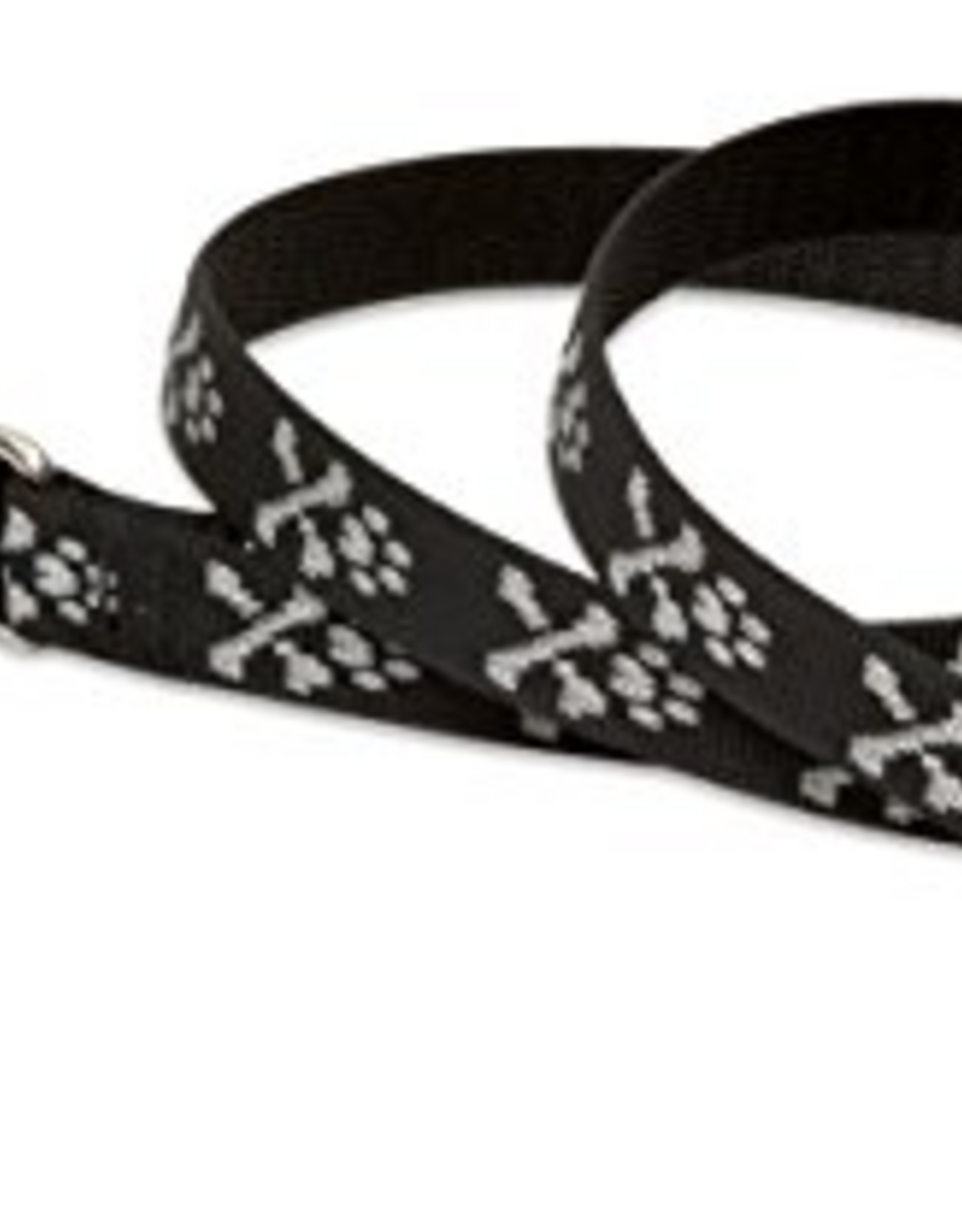 LupinePet Lupinepet Lead 3/4" Bling Bonz 6-foot Padded Handle Leash