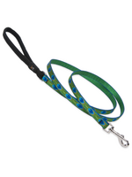 LupinePet LupinePet Dog Lead 1/2" Tail Feathers 6-foot Padded Handle Leash