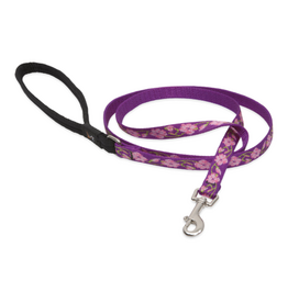 LupinePet Lupinepet Lead 1/2" Rose Garden 6-foot Padded Handle Leash