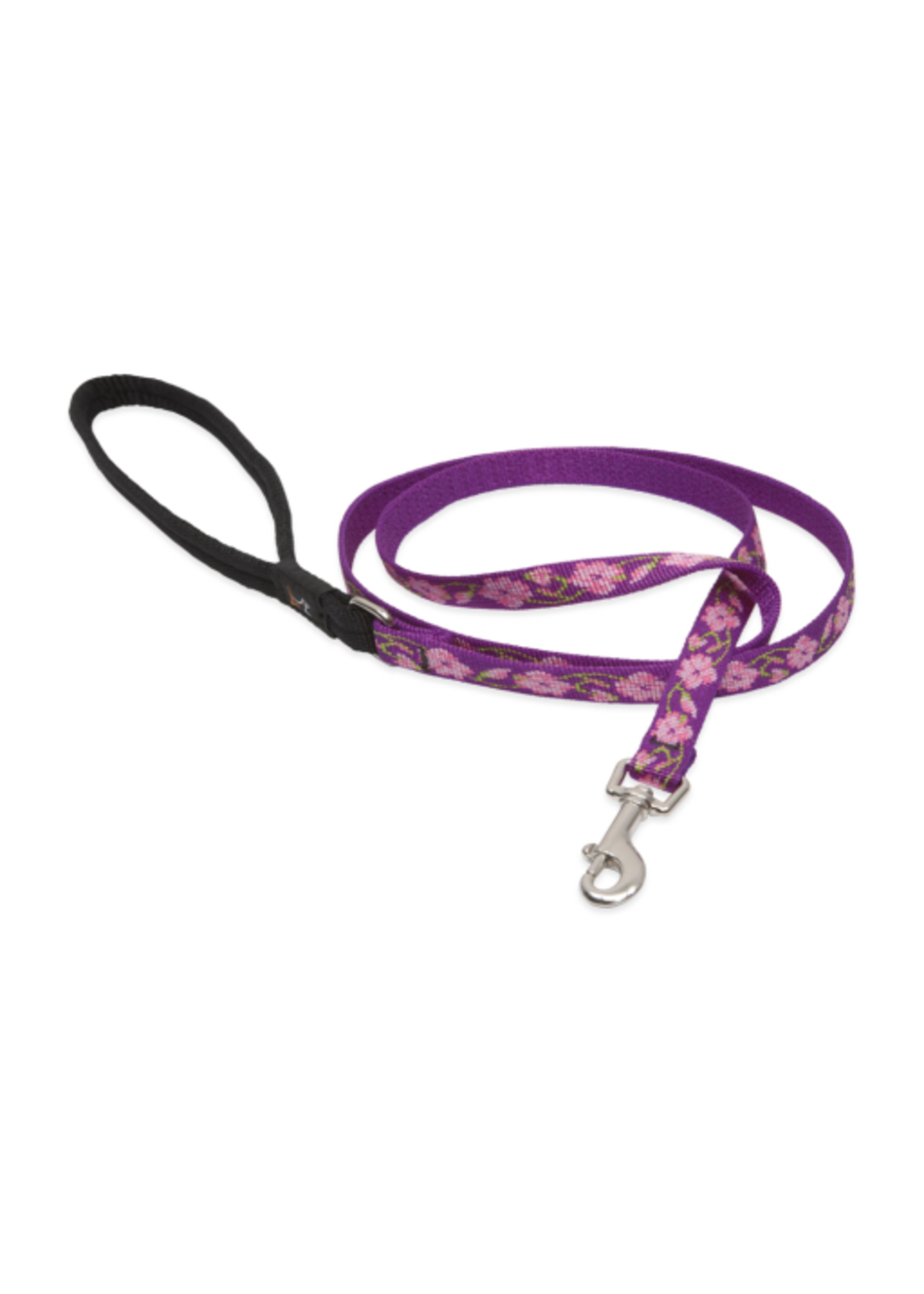 LupinePet LupinePet Dog Lead 1/2" Rose Garden 6-foot Padded Handle Leash