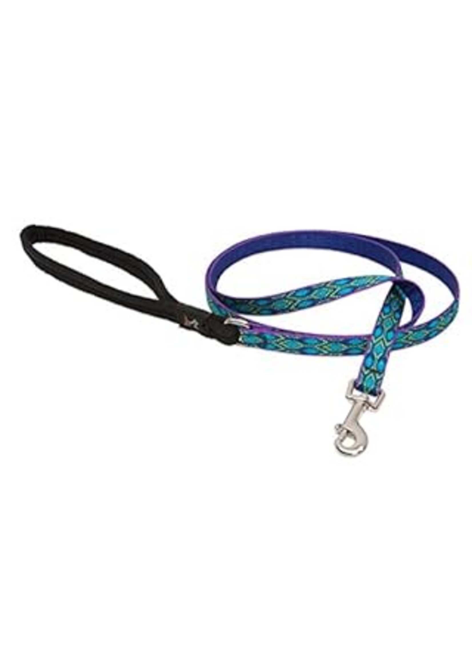 LupinePet LupinePet Dog Lead 1/2" Rain Song 6-foot Padded Handle Leash