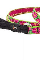 LupinePet Lupinepet Lead 1/2" Petunia 6-foot Padded Handle Leash