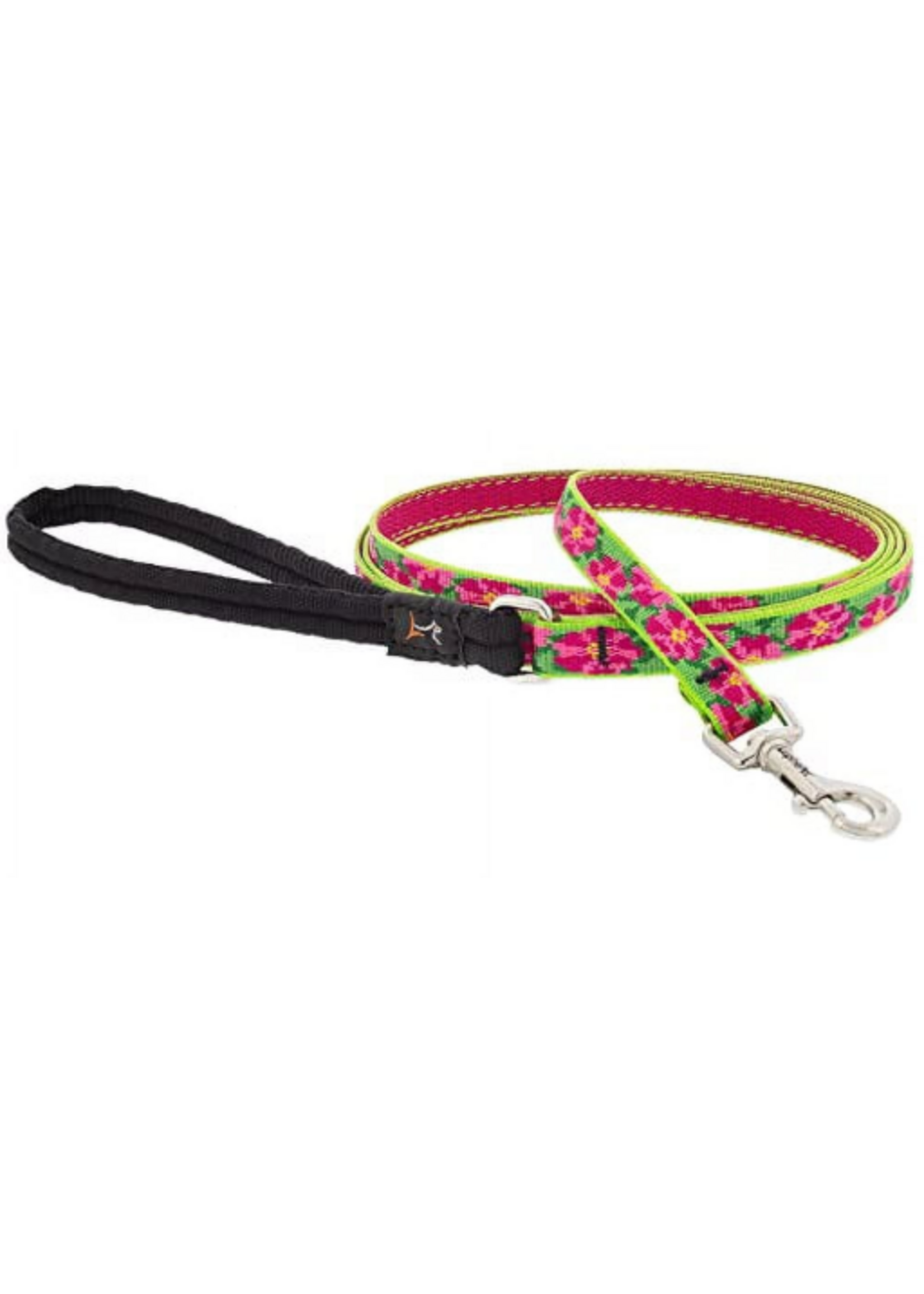 LupinePet LupinePet Dog Lead 1/2" Petunia 6-foot Padded Handle Leash