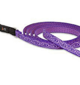 LupinePet Lupinepet Lead 1/2" Jelly Roll 6-foot Padded Handle Leash