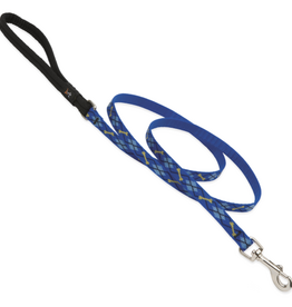 LupinePet LupinePet Dog Lead 1/2" Dapper Dog 6-foot Padded Handle Leash