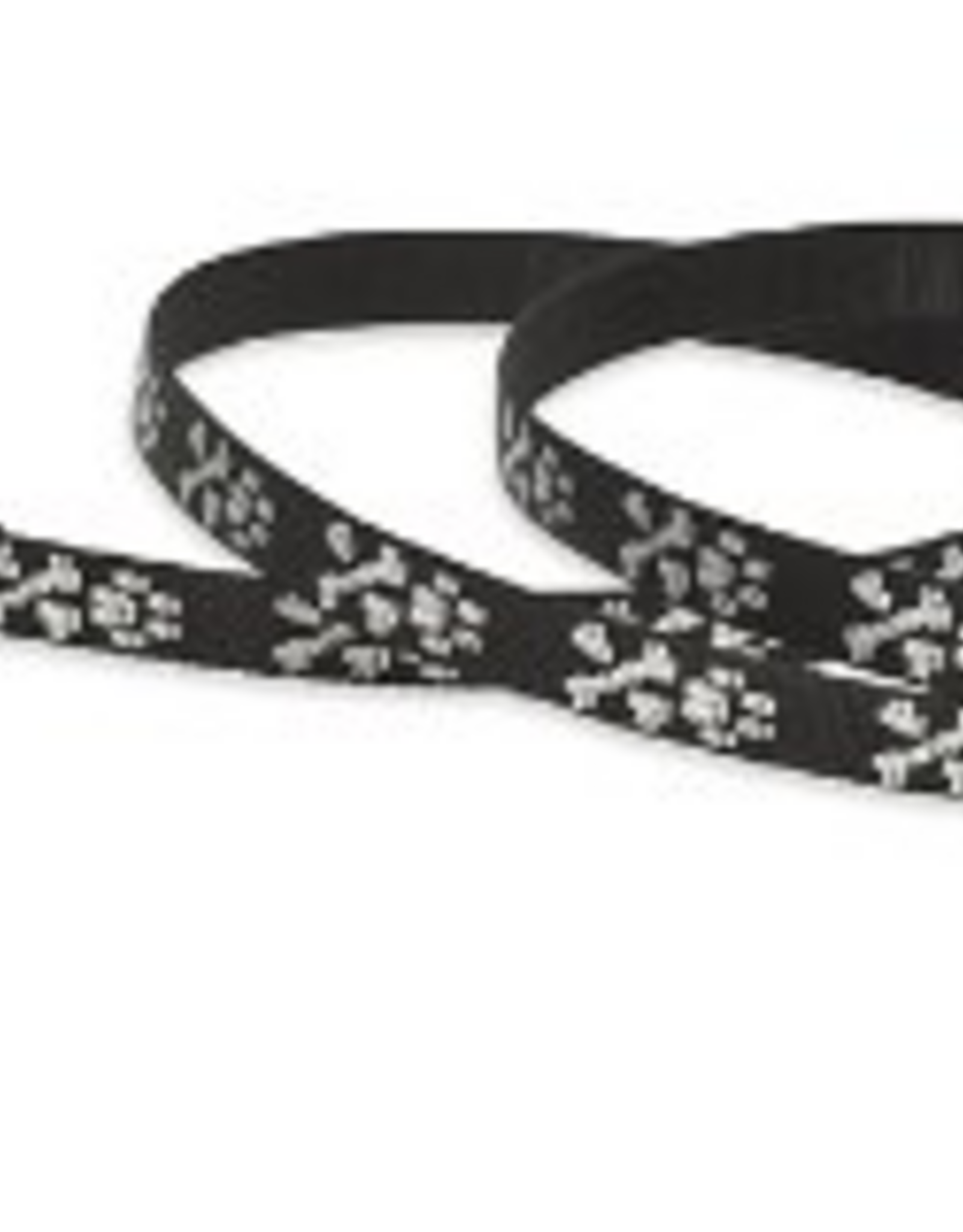 LupinePet Lupinepet Lead 1/2" Bling Bonz 6-foot Padded Handle Leash