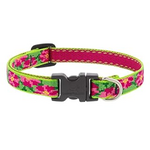 LupinePet LupinePet Dog Collar 1/2", 8-12" Petunias