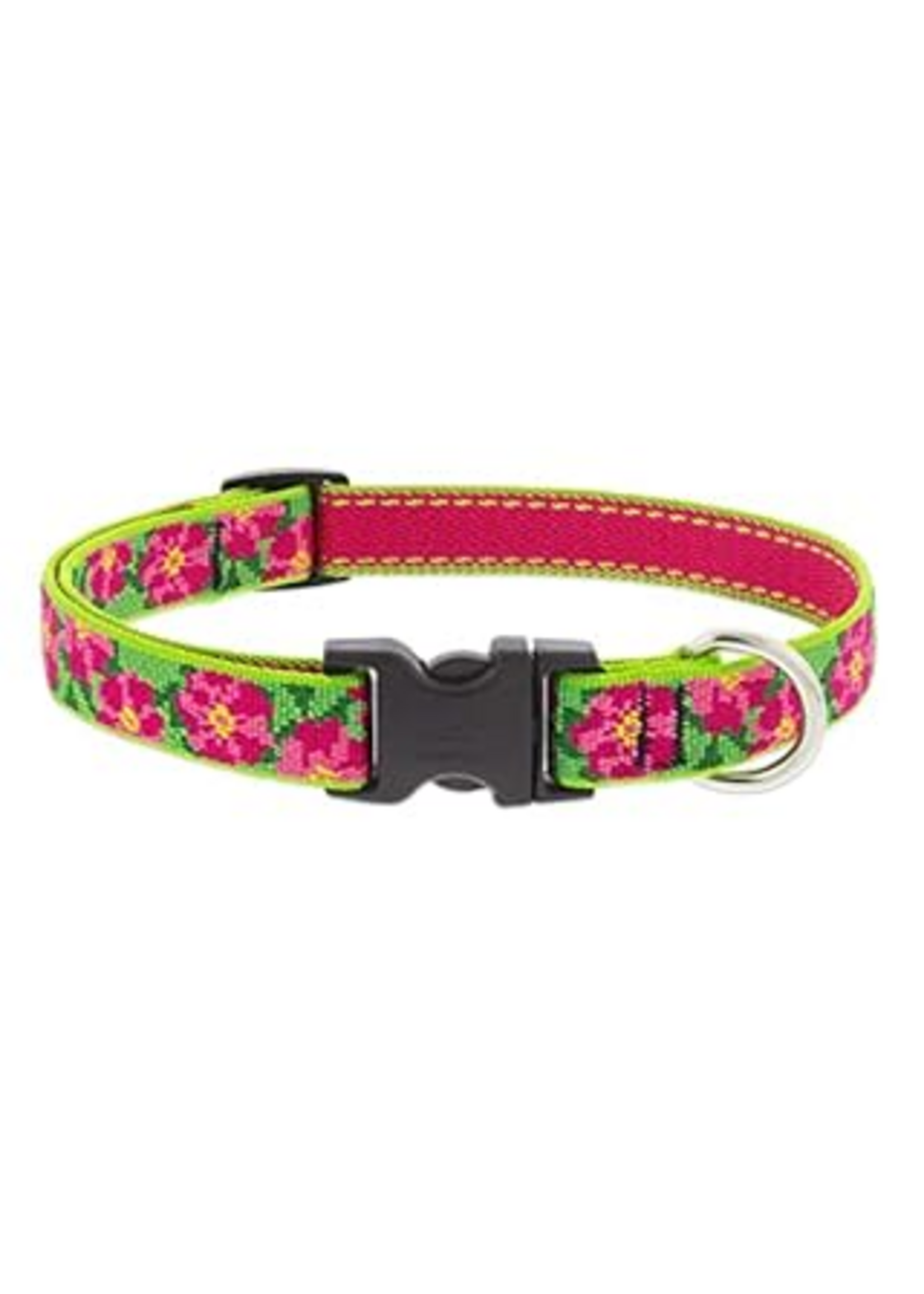 LupinePet LupinePet Dog Collar 3/4", 9-14" Petunias