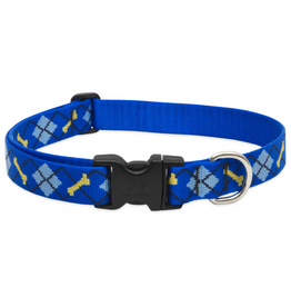 LupinePet LupinePet Dog Collar 1", 12-20" Dapper Dog