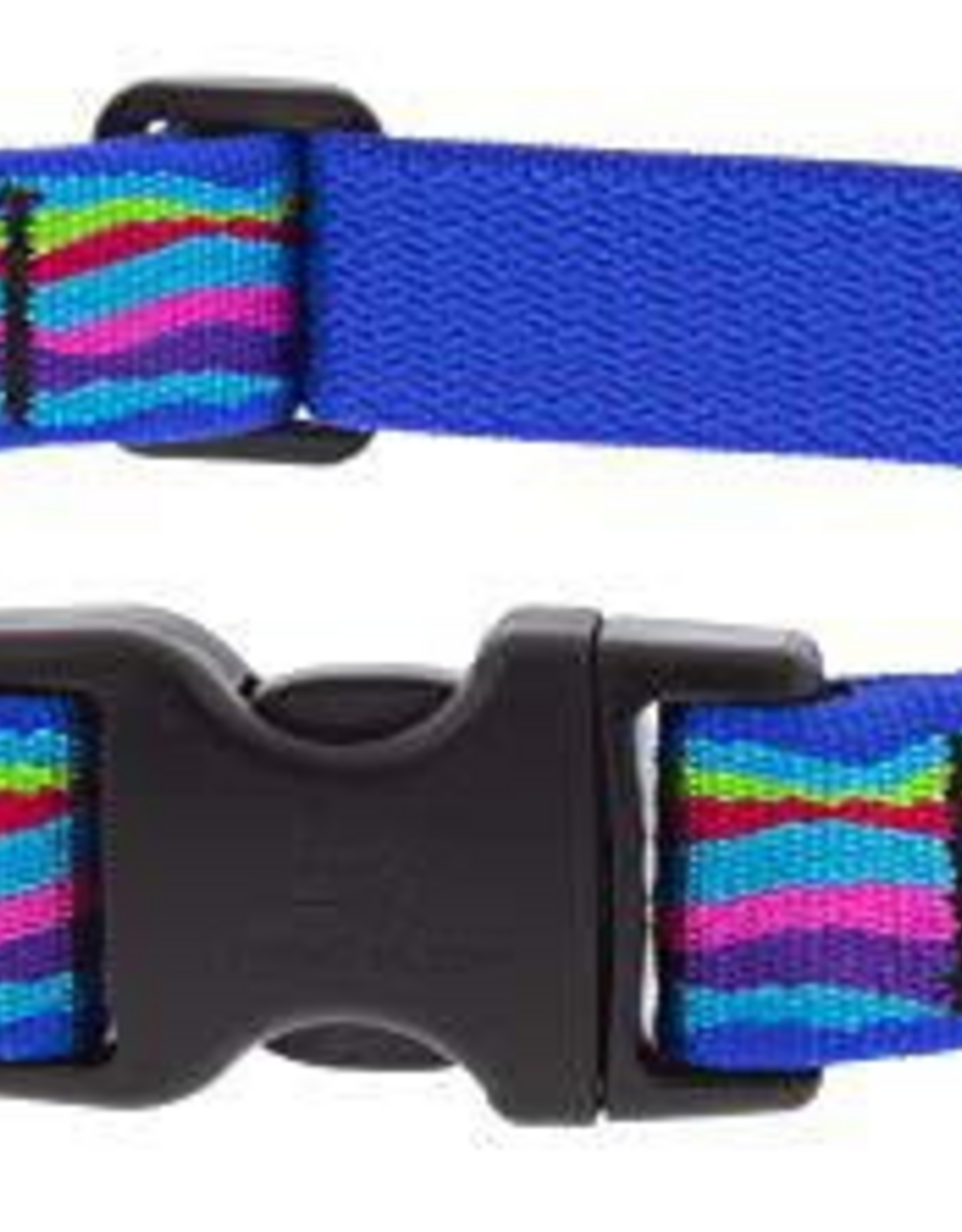LupinePet LupinePet Collar medium dog 1  wide ripple creek design adjusts from 12  to 20