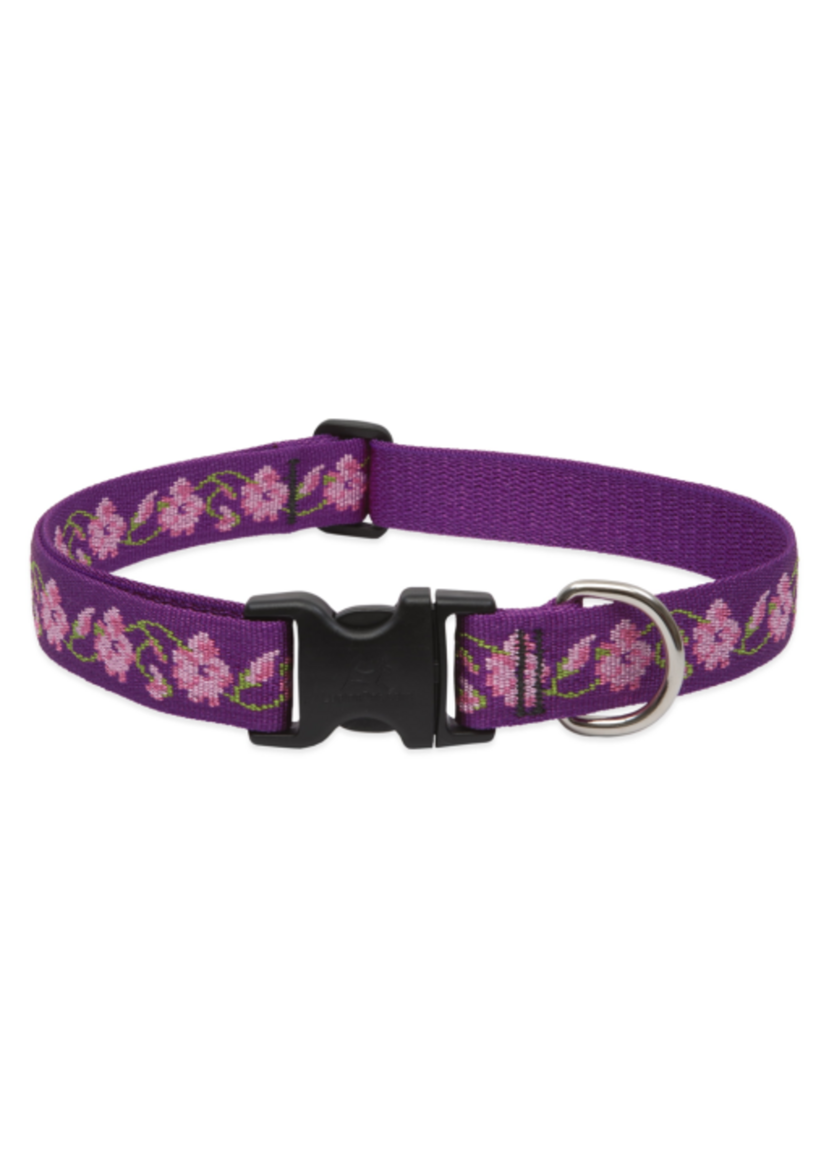 LupinePet LupinePet Dog Collar 1", 12-20" Rose Garden