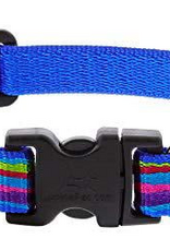 LupinePet LupinePet Collar small dog 1/2  wide ripple creek design adjusts from 10  to 16