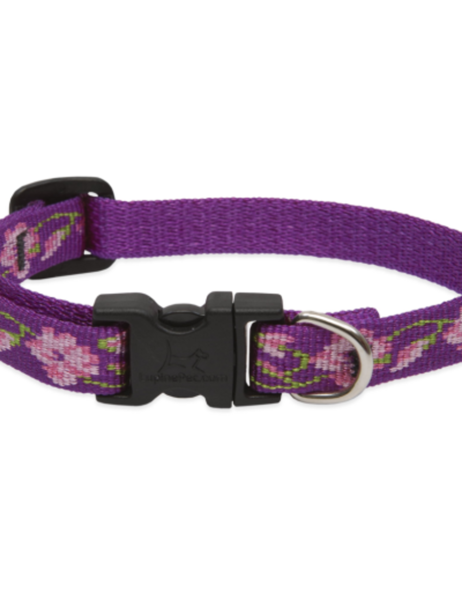 LupinePet Lupinepet Collar 1/2" 10-16" ROSE GARDEN
