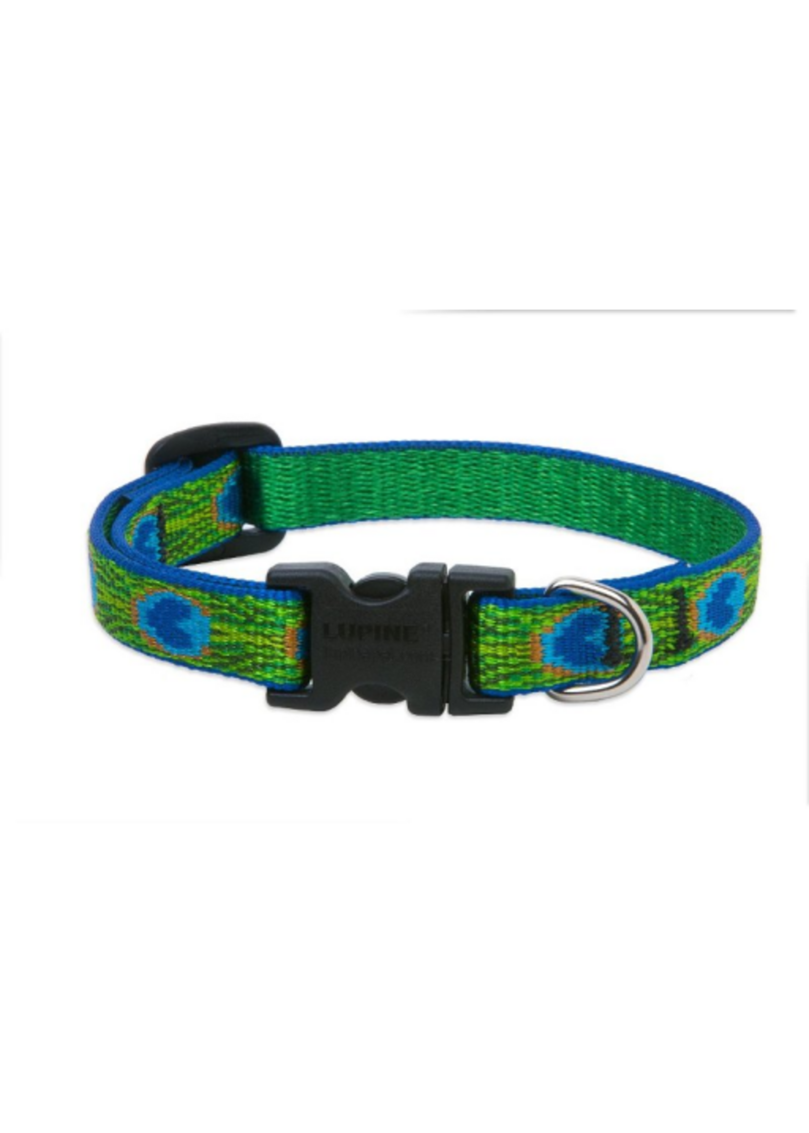 LupinePet LupinePet Dog Collar 1/2", 10-16" Tail Feathers