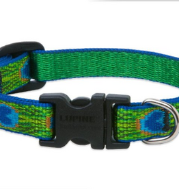 LupinePet LupinePet Dog Collar 1/2", 10-16" Tail Feathers