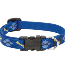 LupinePet LupinePet Dog Collar 1/2", 8-12" Dapper Dog