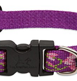 LupinePet LupinePet Dog Collar 1/2", 8-12" Rose Garden