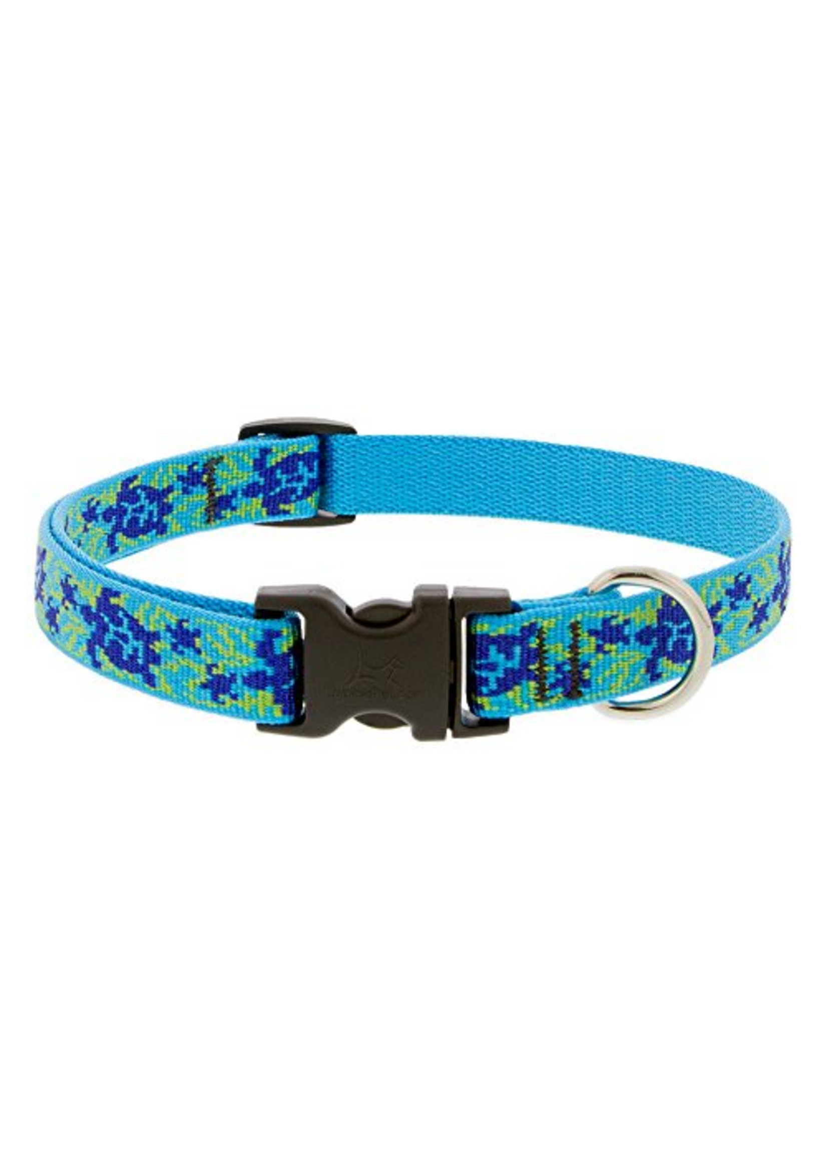 LupinePet LupinePet Dog Collar 3/4", 13-22" Turtle Reef