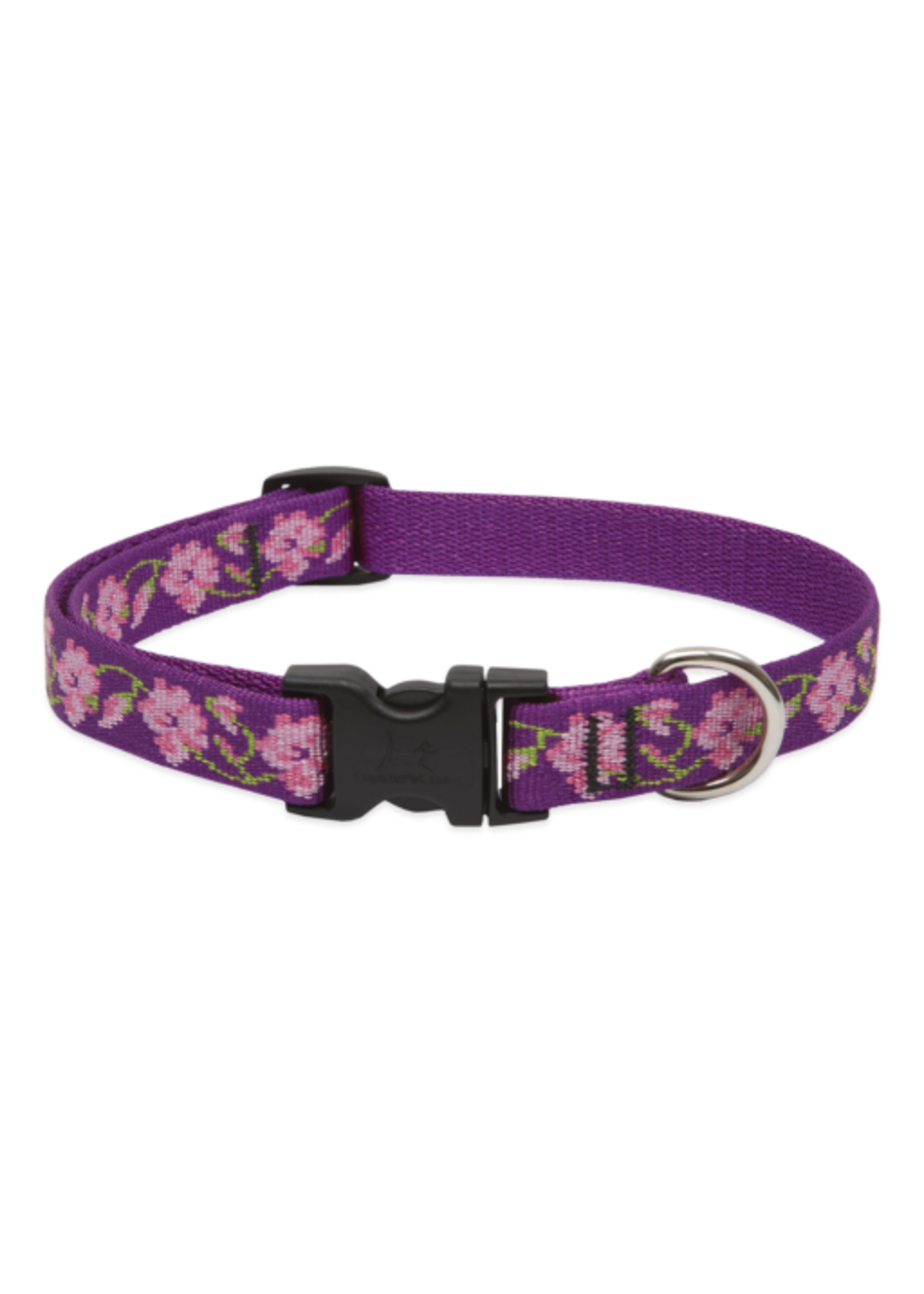 LupinePet LupinePet Dog Collar 3/4", 13-22" Rose Garden